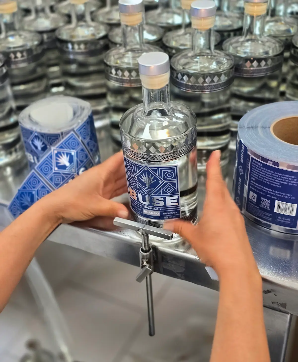 BUSE Tequila process detail in Jalisco